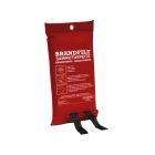 Brandtæppe 180x120cm - nylonpose 