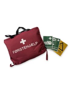 Førstehjælpstaske til håndværkeren m/Quick Knebelpres