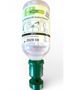 Øjenskyl PLUM 500 ml (Dansk produceret) - Isotonisk saltvand udløber 08-2029