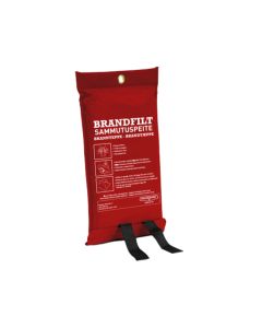 Brandtæppe 180x120cm - nylonpose 